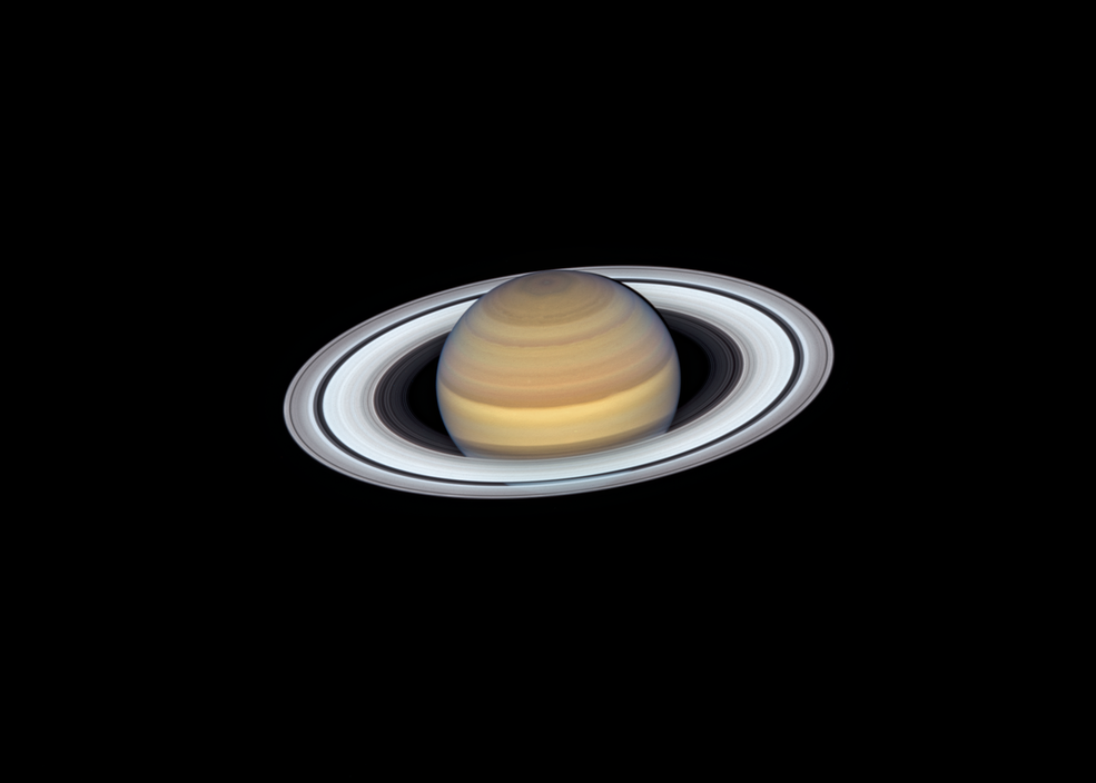 Saturno e gli anelli, ritratto mozzafiato