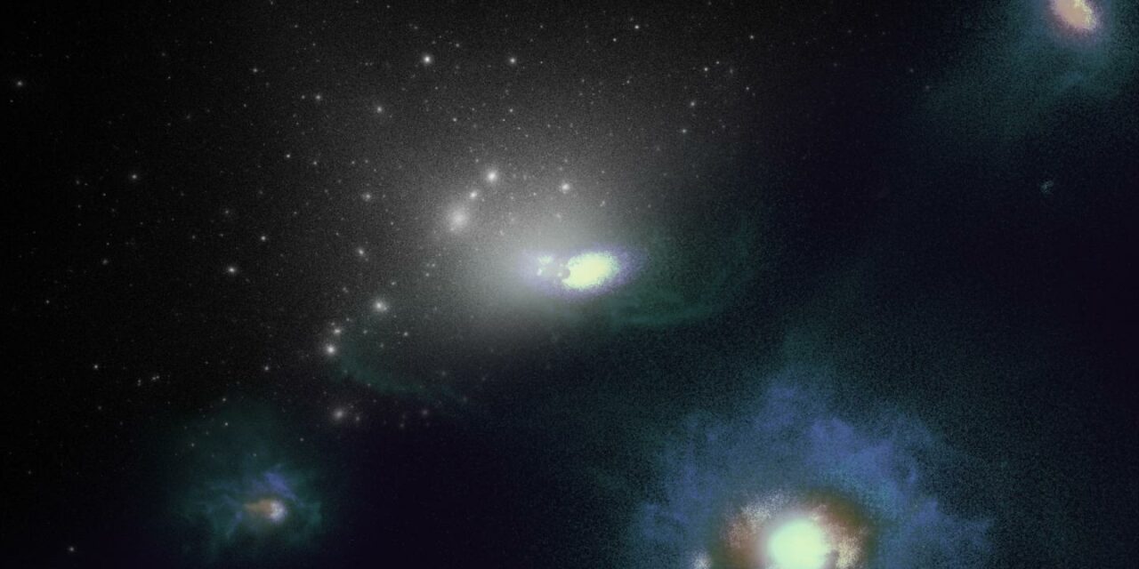 Galassie nane ‘rapite’ dalla Via Lattea