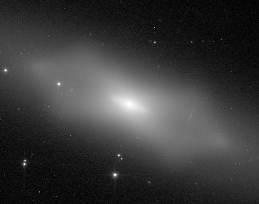 Una ‘nocciolina’ galattica