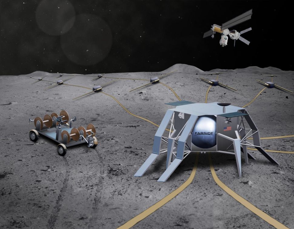 128 antenne per il lato nascosto della Luna