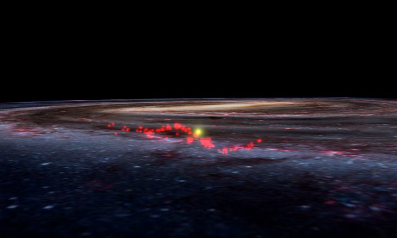 Un’onda gassosa per la Via Lattea