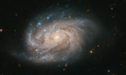 Una spirale luminosa per Hubble