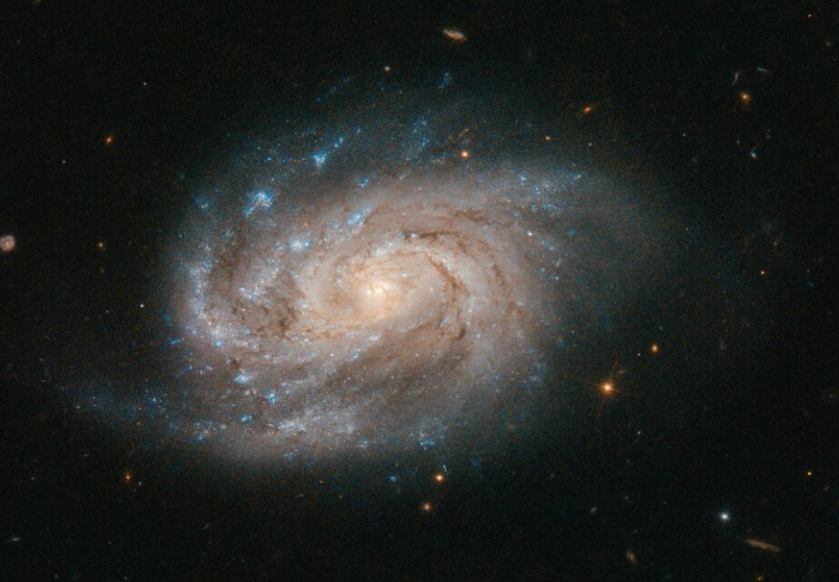 Una spirale luminosa per Hubble