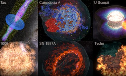 Un tocco 3D per esplosioni e getti stellari