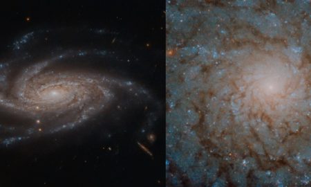 Coppia di spirali per Hubble