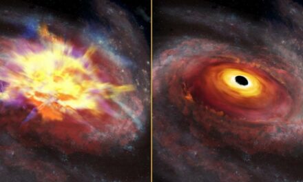 Raffiche violente dal quasar remoto