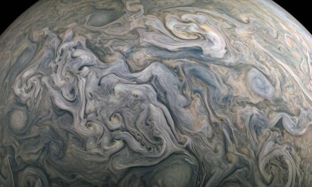 La vorticosa atmosfera di Giove