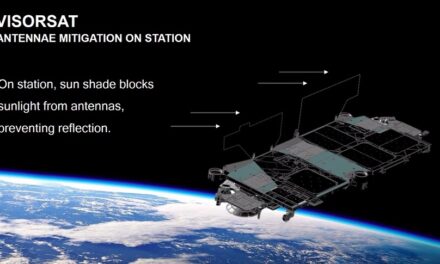 Satelliti antiriflesso per Musk