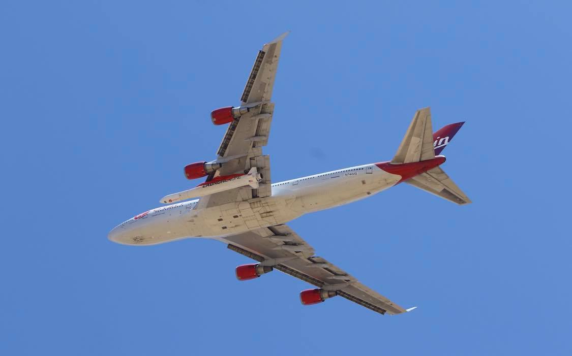 Virgin Orbit, test del razzo fallito