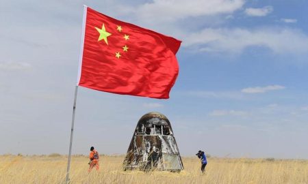 Cina, la capsula torna sulla Terra