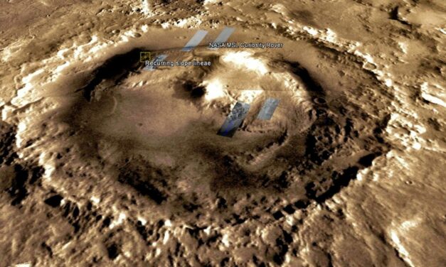 Curiosity, nuove tracce del passato ghiacciato di Marte