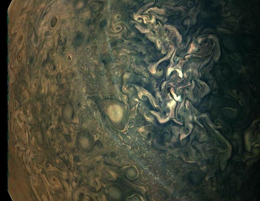 Juno e la foschia di Giove