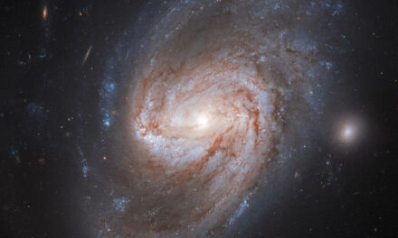 Una galassia molto luminosa per Hubble