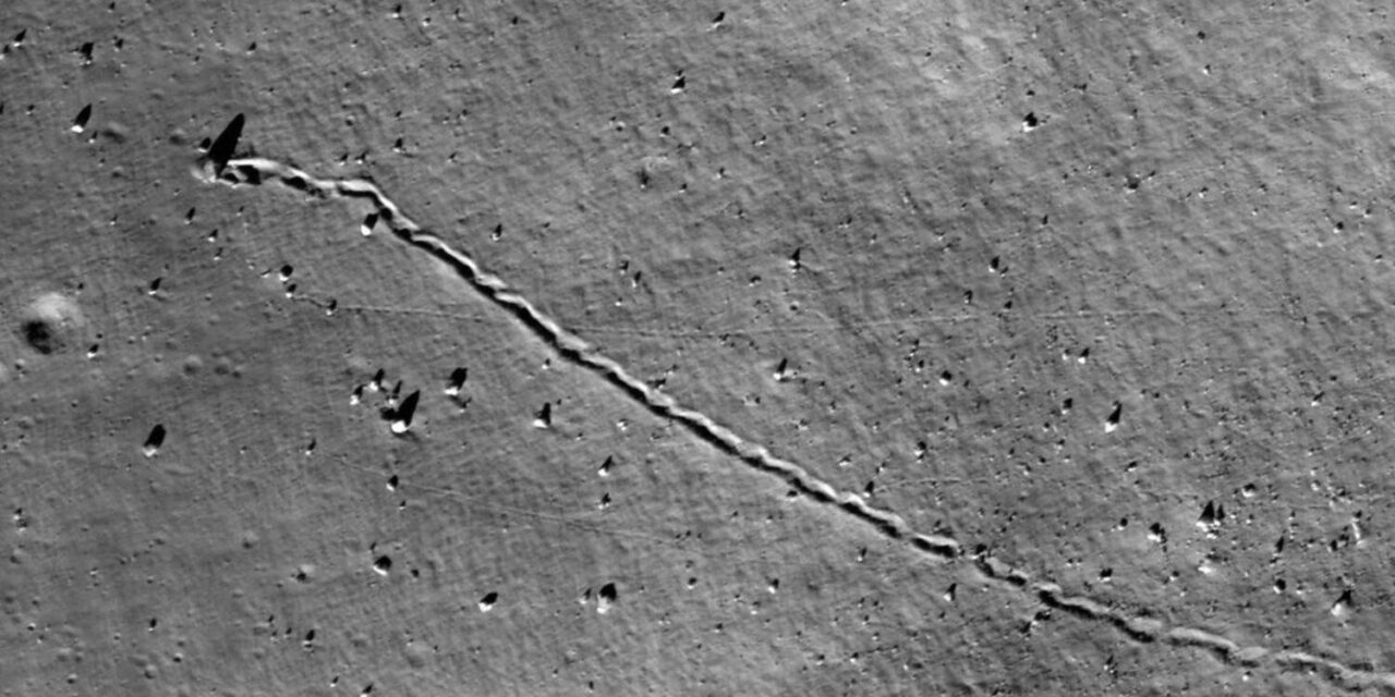 Caduta massi lunari, ecco la prima mappa