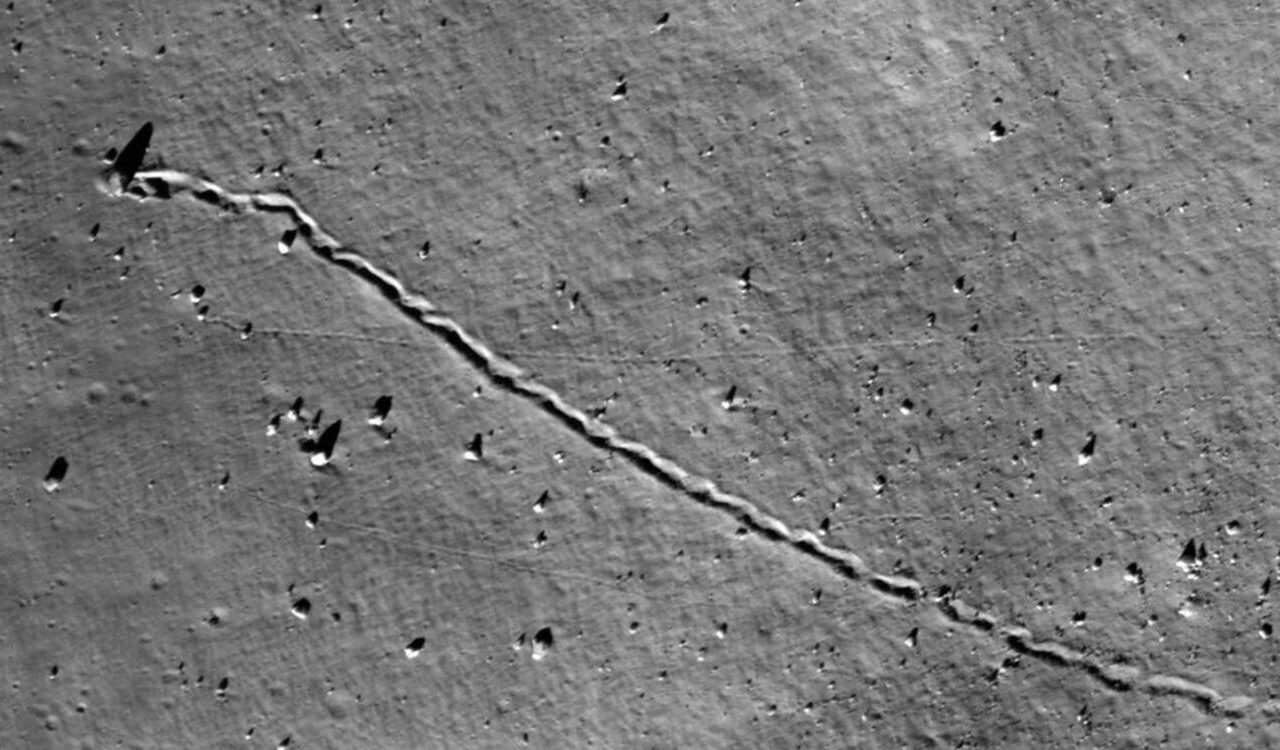Caduta massi lunari, ecco la prima mappa