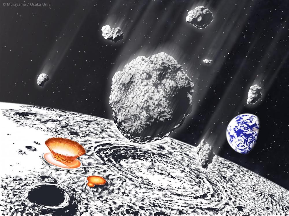 Un’antica pioggia di asteroidi colpì Terra e Luna