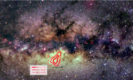 L'energia che vibra al centro della Via Lattea