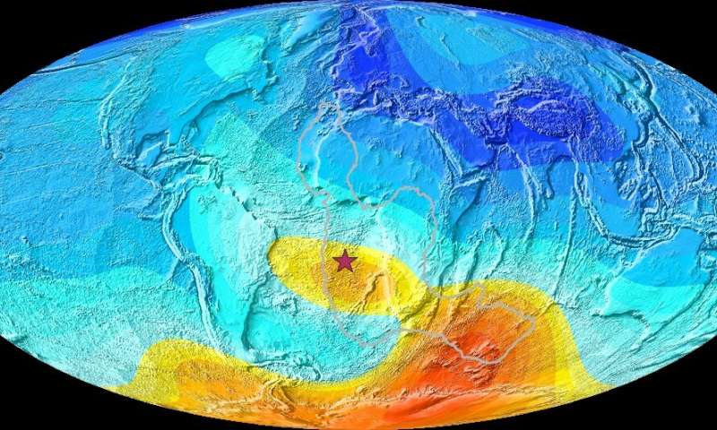 L’anomalia ricorrente del sud Atlantico