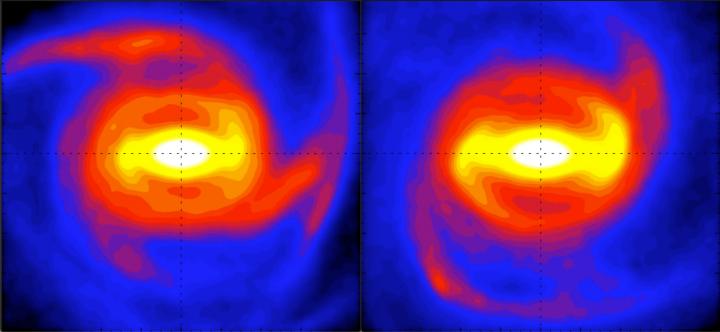 Una danza cosmica spiega il paradosso delle barra galattica