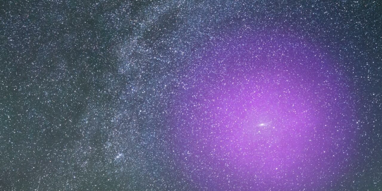 Hubble e l’alone galattico di Andromeda