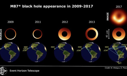 Così trema il buco nero di M87