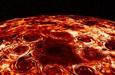 Geometrie tempestose su Giove