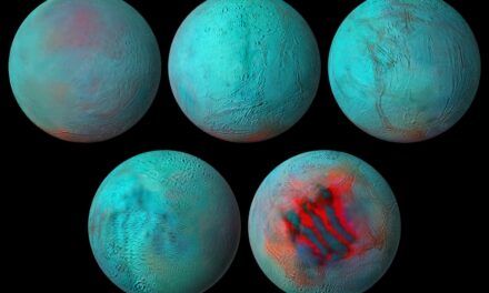 Nuovo sguardo tra i graffi di Encelado
