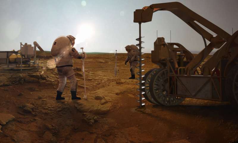 C’è vita nel sottosuolo di Marte?