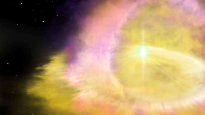 L’esplosione di una supernova mai vista prima