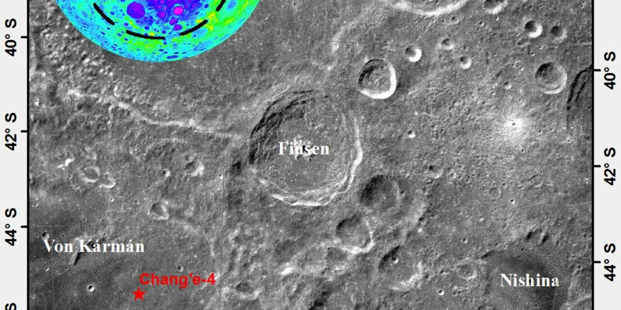 Luna, misurata l’età del cratere di Finsen