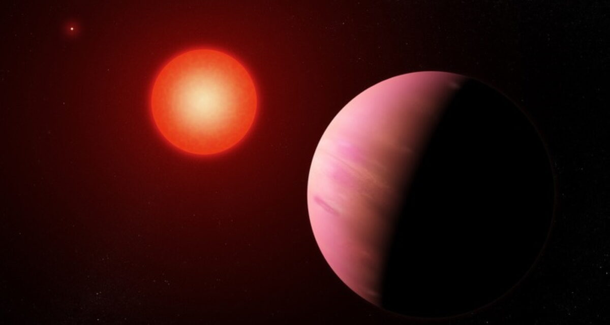 Una ‘strana coppia’ attorno alla nana rossa TOI-1266