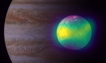 Alma rivela l'impatto dei vulcani nell'atmosfera di Io