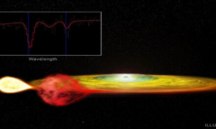 Un effetto della Teoria della Relatività in una coppia di stelle lontane