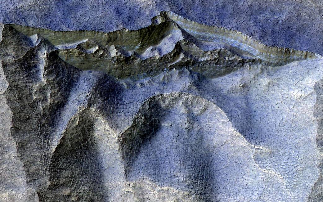 L’antico ghiaccio di Marte