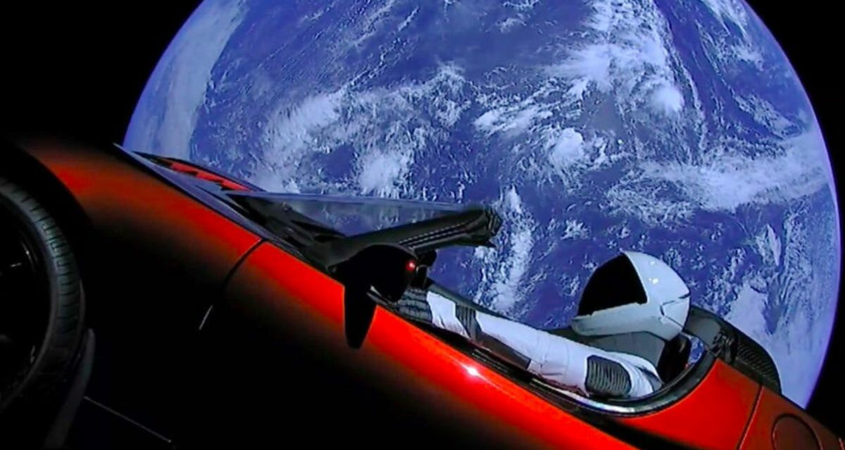 Starman vola su Marte