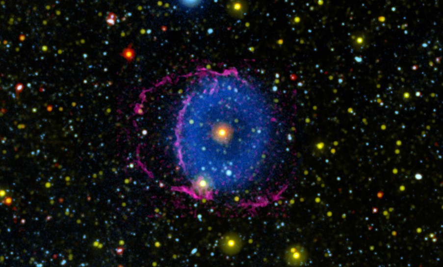 Nebulosa Blue Ring, mistero risolto