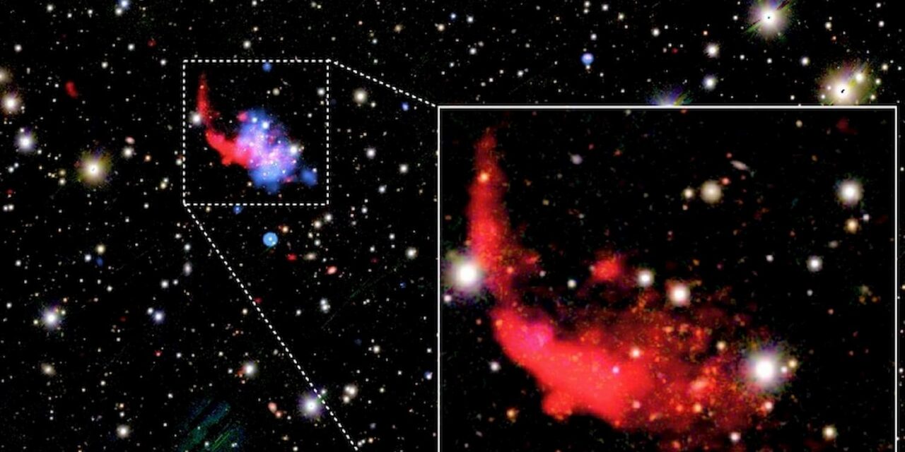 Scontri galattici super magnetici all’alba dell’universo