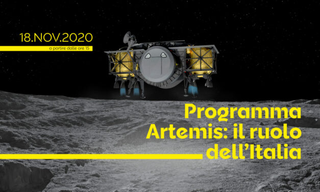 Webinar “Artemis: il ruolo dell’Italia”
