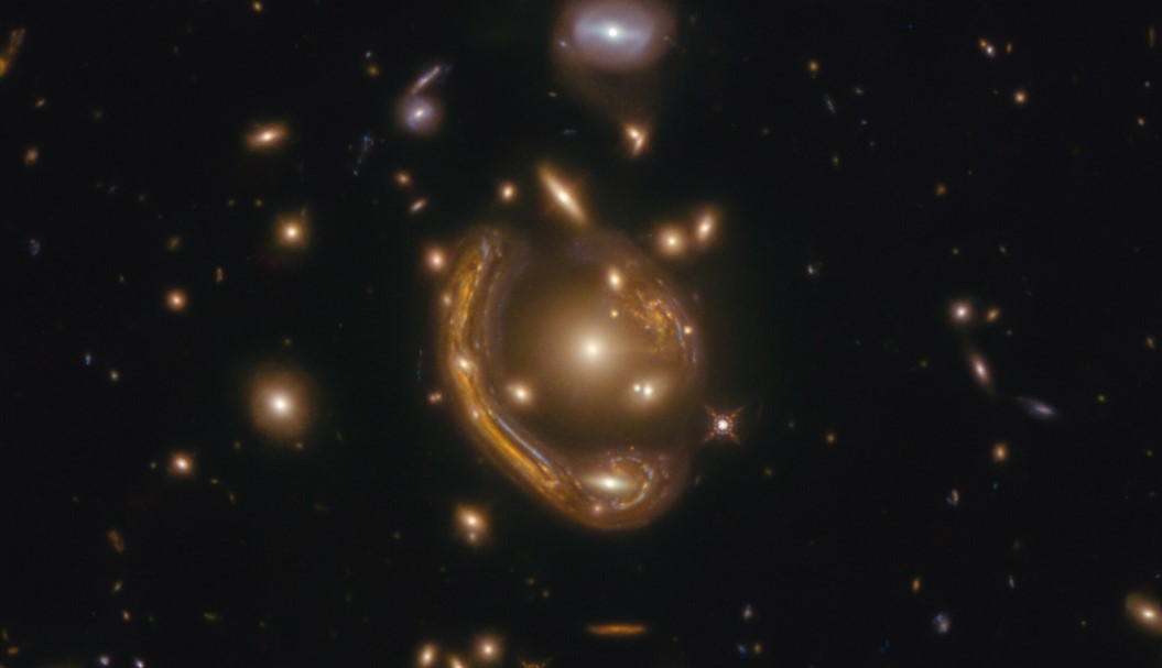 Un ‘anello’ galattico per Hubble