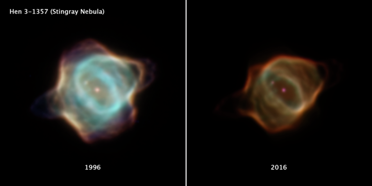 Hubble osserva una nebulosa che sta svanendo