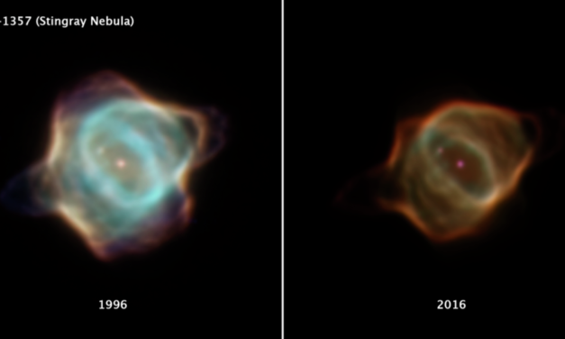 Hubble osserva una nebulosa che sta svanendo
