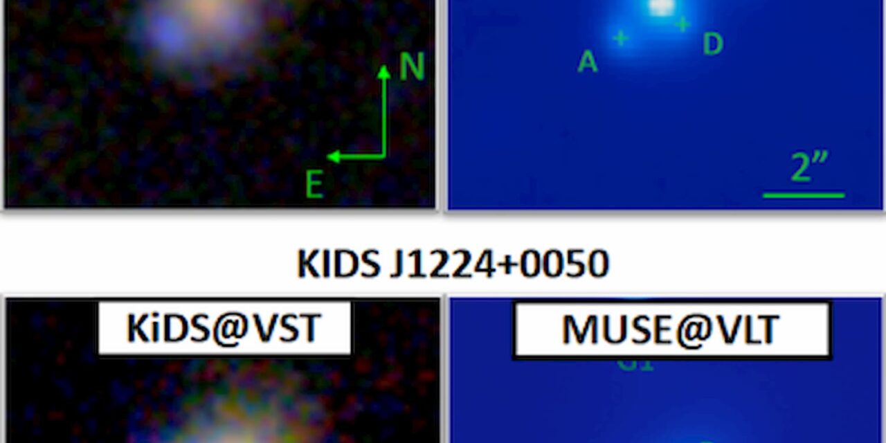 La croce di Einstein e le sue pepite blu