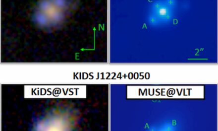 La croce di Einstein e le sue pepite blu