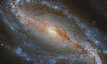 Un ‘vortice’ galattico per Hubble