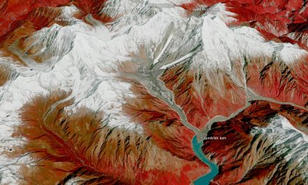 Sguardi spaziali sulle valanghe di ghiaccio