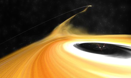 Avvistata irruzione su un disco protoplenetario