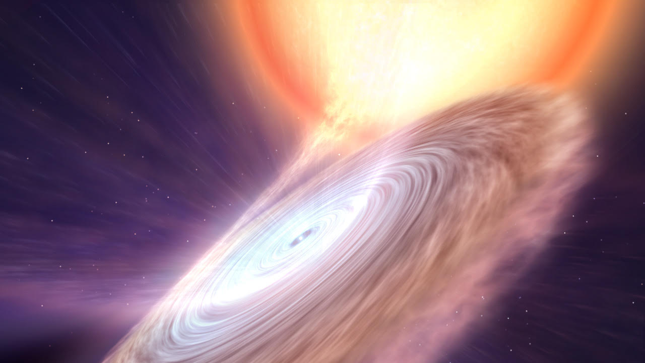 Il ‘banchetto ventoso’ della stella di neutroni