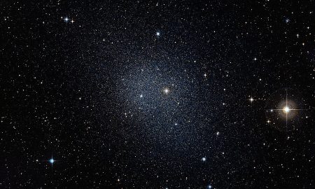 Un alone stellare da record per la Fornace
