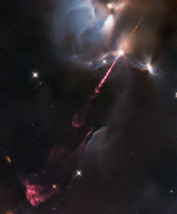 Lo spettacolare “oggetto Herbig-Haro” nella Nebulosa di Orione