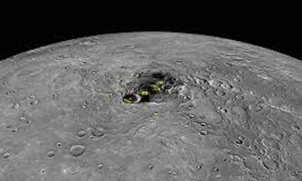 I crateri ghiacciati di Mercurio
